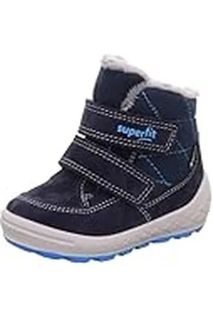 Superfit Baby Jungen GROOVY warm gefütterte Gore-Tex Stiefel, BLAU/TÜRKIS 8000