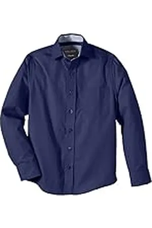 G.O.L. Jongensshirt met haaienkraag, slimfit, effen, , 152 cm