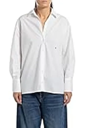 Replay Damesblouse, comfort fit, katoen, , S