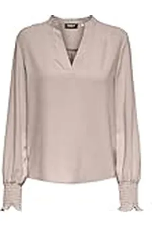 ONLY Dames Onlmette V-hals Ls Smock Top Noos WVN, , S
