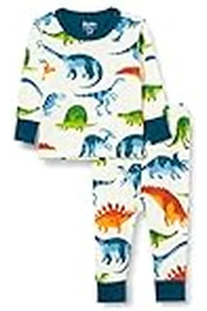 Hatley Organic Cotton Pyjamaset met lange mouwen voor jongens, , 12-18 Maanden