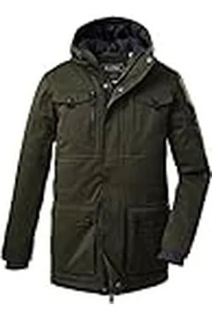 Killtec Jongens Outdoorjas/functionele parka met capuchon KOW 190 BYS PRK, , 128, 38484-000