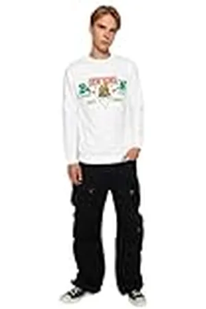 Trendyol Man Regular Basic Ronde hals Gebreid Sweatshirt, , M