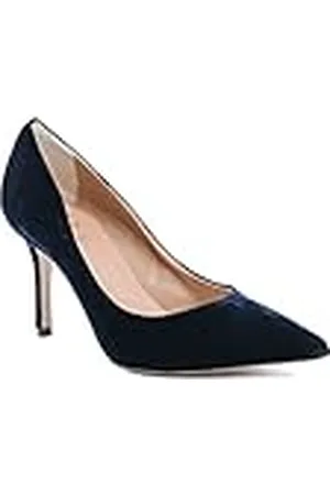 19V69 Italia Womens Pump Blue DEC85 Fluweel , , 37 EU