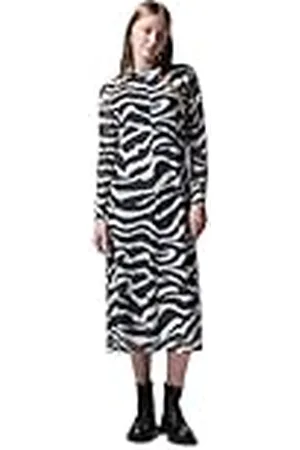 Street one Mesh-jurk met patroon, , 46