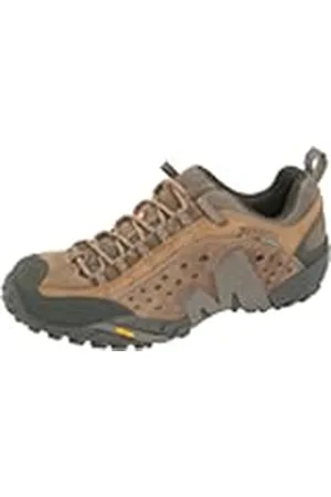Merrell Herren Intercept Trekking Wanderhalbschuhe, Moth Brown, 41.5 EU