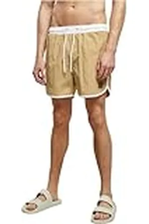 Urban classics Herenzwembroek, retro zwembroek voor mannen, met trekkoord, verkrijgbaar in vele kleuren, maten XS-5XL, , L