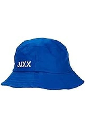 JACK & JONES JJXX JXBASIC Bucket HAT SN vissershoed voor dames, blauw iolit/detail:/klein logo op Side, one size