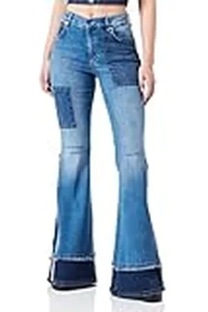 Moschino Dames mouwloos cropped shirt, , 38, , 38