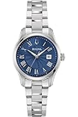 BULOVA Analoog kwartshorloge voor dames, met roestvrijstalen armband 96M163, , armband