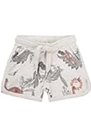 Noppies Baby Babyjongens Boys Moville All Over Print Shorts, RAS1202 Oatmeal-P611, 50, , 50 cm