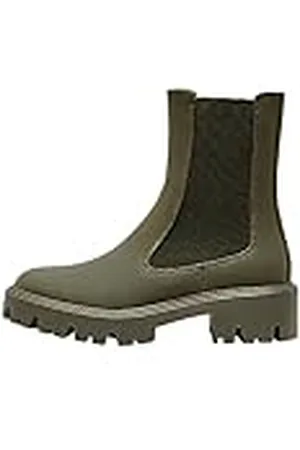 ONLY ONLBETTY-6 Monochrome PU Boot NOOS enkellaarzen, bosgroen, 37 EU, , 37 EU