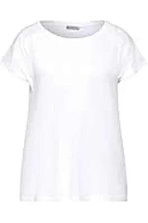 Street one T-shirt met plooien, , 46