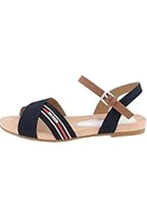 TOM TAILOR 5390220018 damessandalen, marineblauw, 37 EU, , 37 EU
