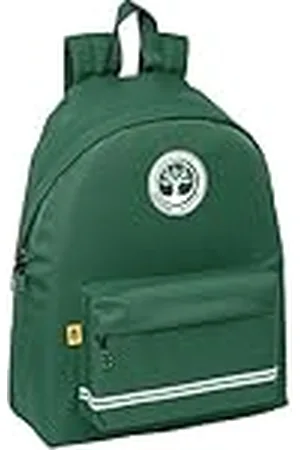 Safta KINGS LEAGUE TRONCOS Dagrugzak voor kinderen, kwaliteit en maximale sterkte, comfortabel en veelzijdig, 33 x 15 x 42 cm, donkergroen, , Standaard, Casual