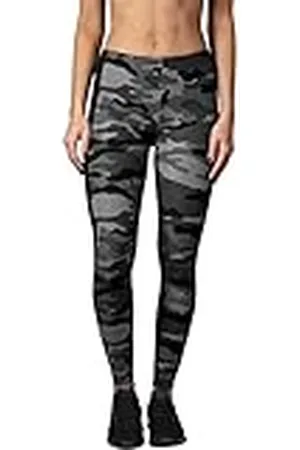 Urban classics Dames Camo Stripe Legging voor dames, verkrijgbaar in vele verschillende kleuren, maten XS - 5XL, , XS