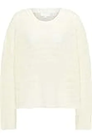 USHA Gebreide Kleding Dames Trui 156030_wit_XL_15611147