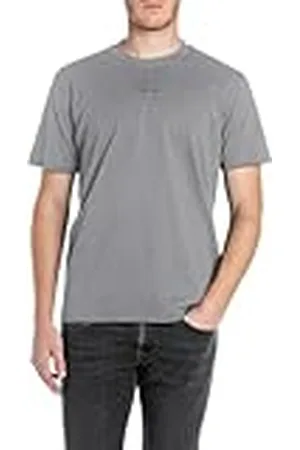 Replay Basic T-shirt voor heren, ronde hals, korte mouwen, , S