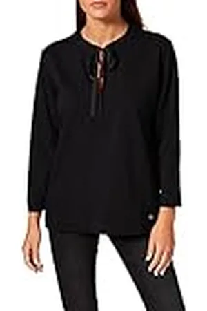 Daniel Hechter Damesshirt met lange mouwen en strik, , 44