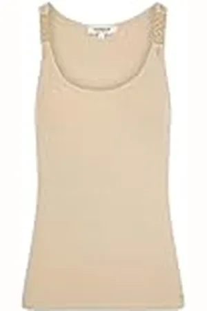 Morgan Tanktop met bandjes met ornamenten, , L