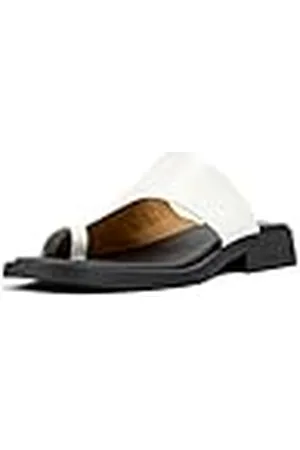 Camper Dames TWS Flat Sandal, White Natural, 40 EU, , 40 EU