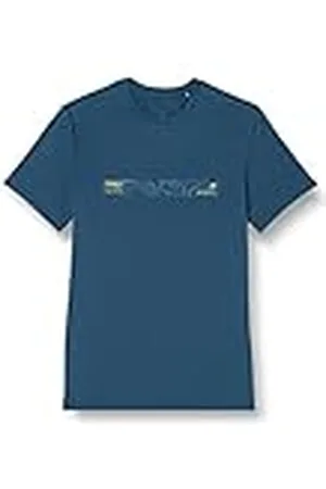 4F Heren T-shirt TSM019 T-shirt, Navy, L voor heren, , L