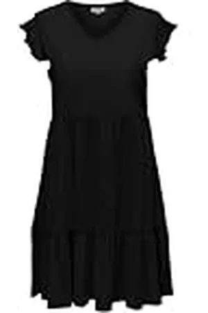 ONLY CARMAY Life Cap SL Frill Dress JRS NOOS, , 46/48 NL