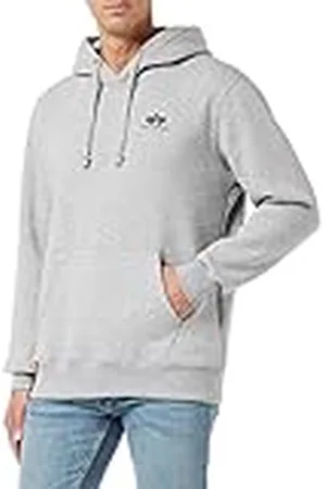 Alpha Industries Basic Hoody met klein logo voor heren