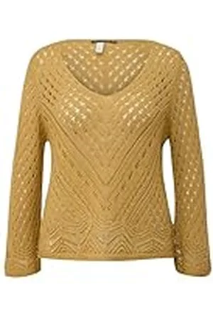 QS by s.Oliver QS Pullover met Ajour patroon, , M
