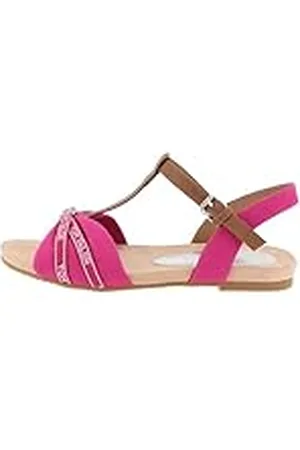 TOM TAILOR Dames 5390220008 sandalen, donkerroze, 37 EU, , 37 EU