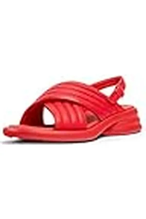 Camper Spiro-k201494 Damessandalen met hak, rood, 37 EU