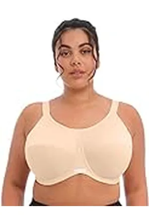 Elomi Energise Sportbeha voor dames, grote maten, met beugel, NUDE, 7GG
