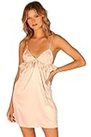 OW Intimates OW COLLECTION Dames FIA Nachtchtemd Nightgown, Pink Nude, Small