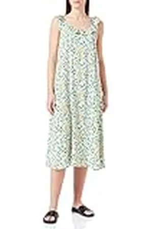 JDY Dames starr S/L Frill Dress WVN jurk, , 40