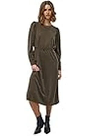 Minus Brinley jurk met boothals, , M