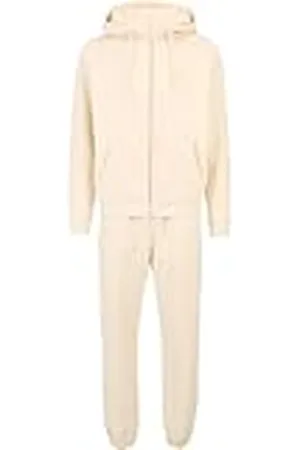 Urban classics Heren joggingpak Blank Suit wit zand 3XL, , 3XL