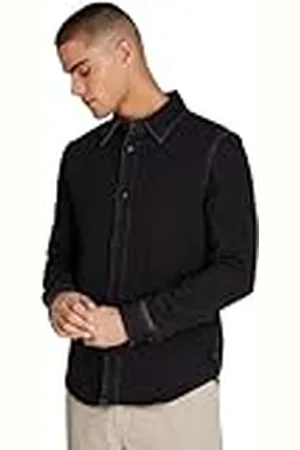 Calvin Klein Jeans Heren Slim Denim Shirt J30J326025, L/S Shirt, Denim, S, , S