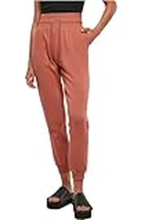 Urban classics Dames Organic High Waist Sweat Pants Broek, , 4XL EU