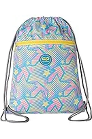 Coolpack Green Dancefloor, sporttas met trekkoord, uniseks, kinderen, eenheidsmaat, Meerkleurig, Eén maat