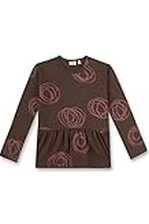 Sanetta Meisjes 10910 Shirt, Brown, 104
