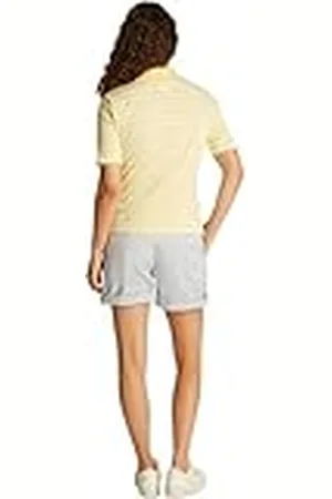 Tommy Hilfiger Dames 1985 REG PIQUE POLO SS WW0WW43224, Geel, XXS, , XXS