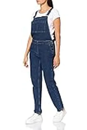 People Tree Brooklyn Denim tuinbroek voor dames, , 34