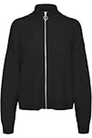 VERO MODA Vmpalma Ls Highneck Zip Cardigan Noos Gebreid vest voor dames, , XL
