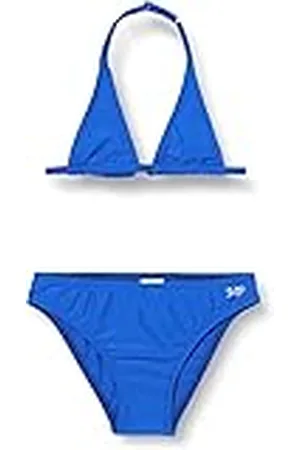 Haute Pression Tweedelig badpak voor meisjes, effen, neon 902, C02, T10A, , 10-14 ans