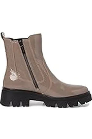Tamaris Comfort Dames 8-85415-41 Leder Comfort Fit uitneembaar voetbed instaplaarzen alledaagse schoenen Chelsea laarzen, , 39 EU Breed