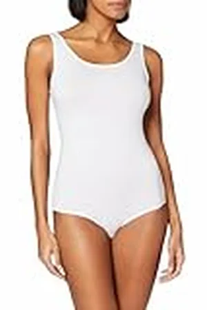 Calida Natural Comfort Body zonder mouwen, voor dames, met drie drukknopen te openen, , 44-46