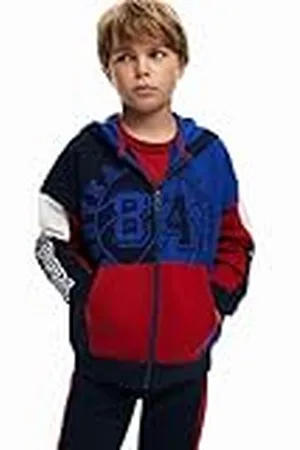 Desigual Jongens Boy Knit Sweat Sweatshirt met lange mouwen, , 14 Jaar