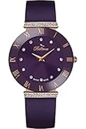 BelleVue Dameshorloge e.114, , 26 mm, Strepen