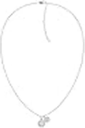 Tommy Hilfiger Jewelry halsketting met hanger voor dames van roestvrij staal met kristallen, verkrijgbaar in goud of , Eén maat, Roestvrij staal, Geen edelsteen