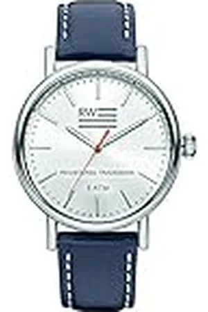 River Woods Heren horloge leer yukon, , band